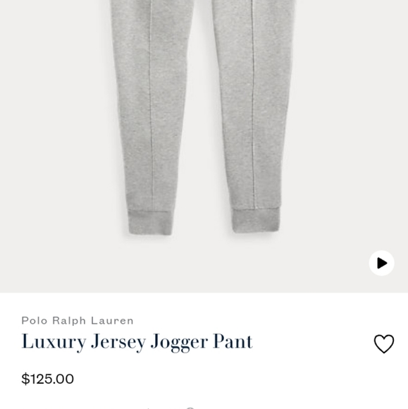 Polo ralph lauren Grey sweats. Great condition. - Picture 4 of 4